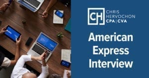 American Express interviewed Chris Hervochon on Reconciliation for your business